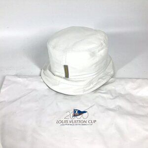 LOUIS VUITTON LVCUP Louis Vuitton Cup logo bucket hat bob hat